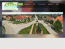 Tablet Screenshot of abda.hu